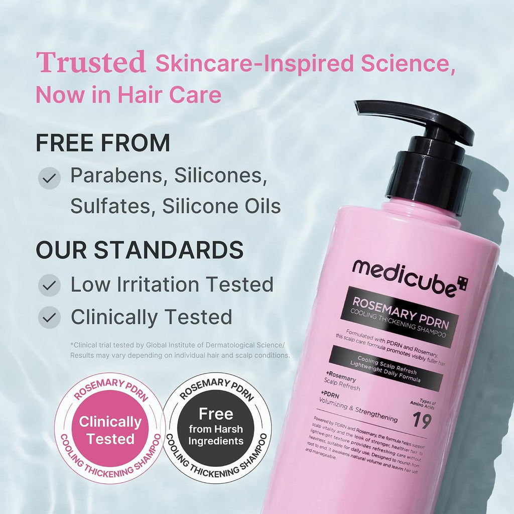 MEDICUBE Rosemary PDRN Clarifying Thickening Shampoo 13.52 fl.oz