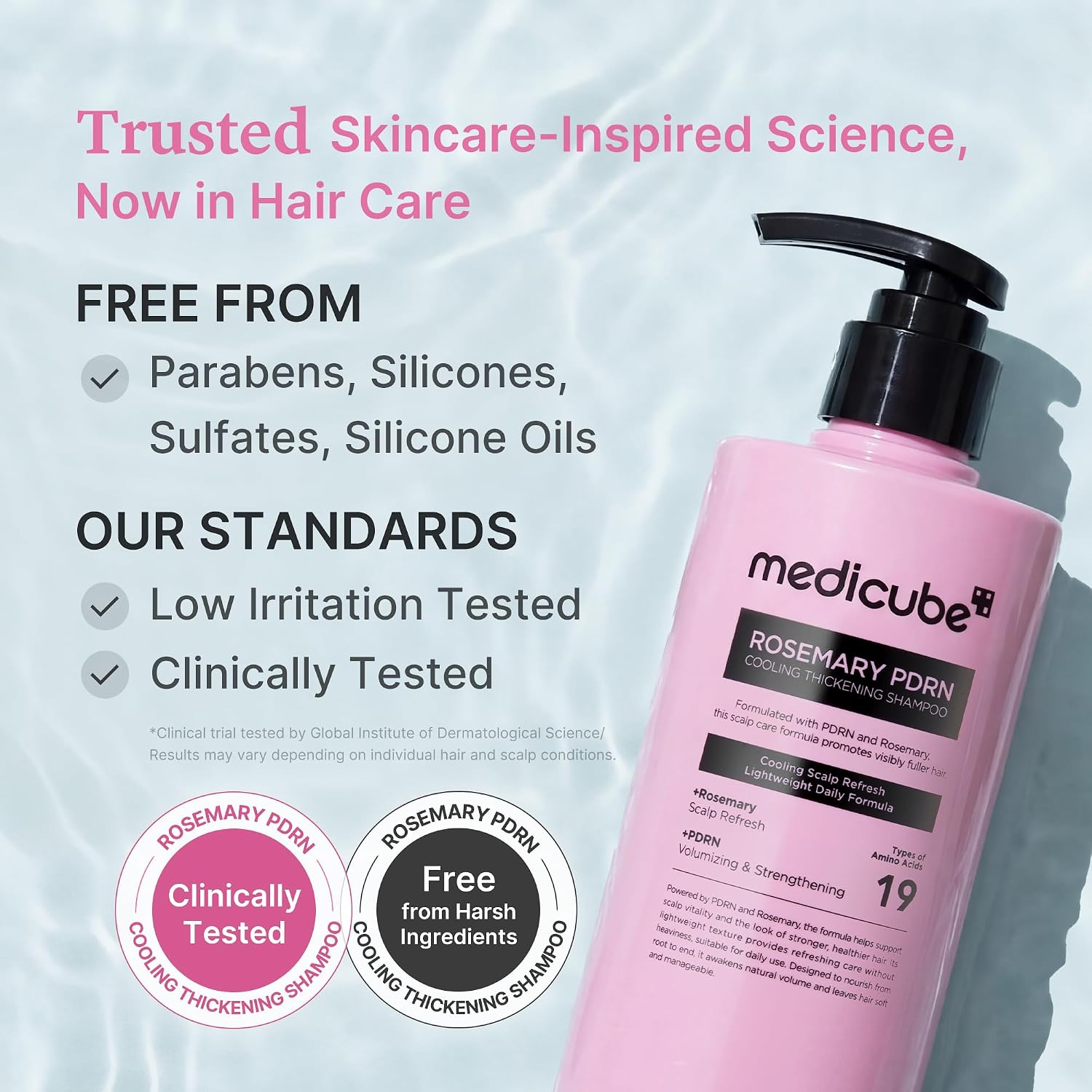 MEDICUBE Rosemary PDRN Clarifying Thickening Shampoo 13.52 fl.oz