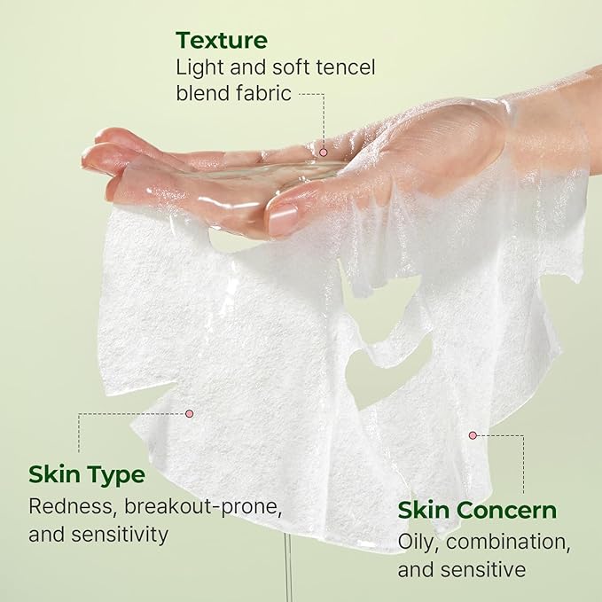TORRIDEN Balanceful Cica Mask Pack 10 Sheets