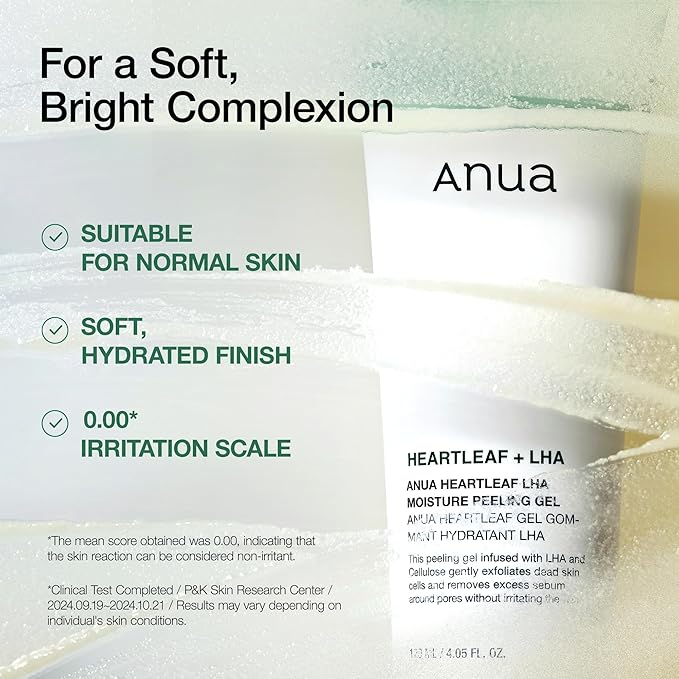 ANUA Heartleaf LHA Moisture Peeling Gel 120ml/4.05 fl.oz.