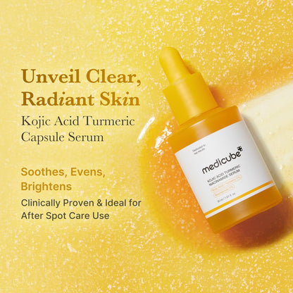 MEDICUBE Kojic Acid Turmeric Niacinamide Capsule Serum 30ml 1.01fl.oz