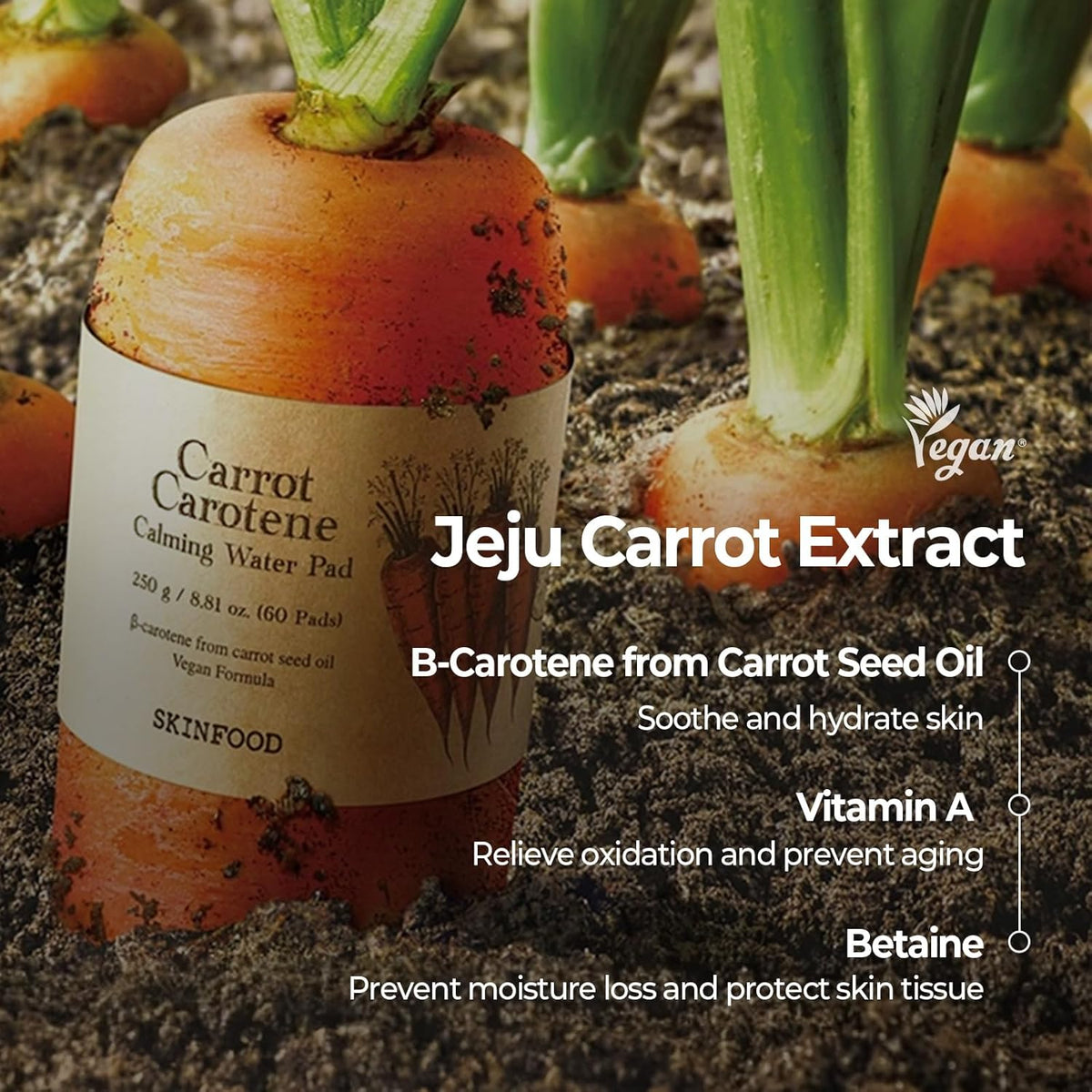 SKINFOOD Carrot Carotene Daily Sheet Mask 30 Sheets