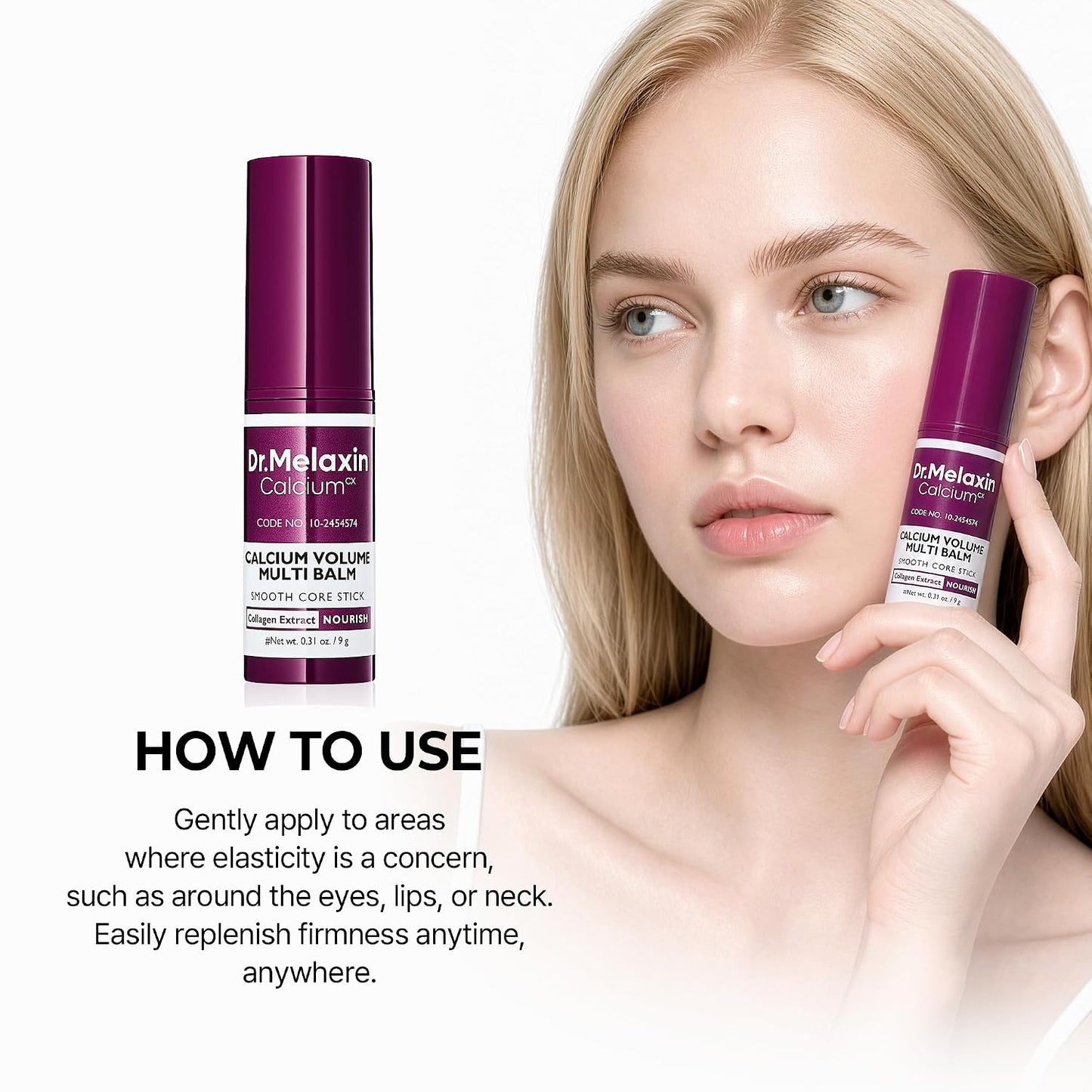 DR MELAXIN Collagen Multi Balm Stick 0.31 oz 9g