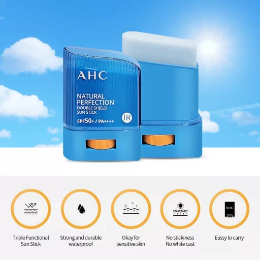 AHC Natural Perfection Sun Stick Sunscreen SPF50+ PA++++ 22g