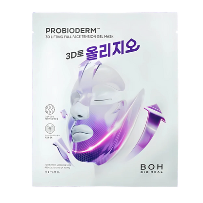 BIOHEAL BOH [Oligio Edition] Probioderm 3D Lifting Full Face Tension Gel Mask 1 Sheet