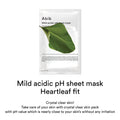 ABIB Mild acidic pH sheet mask Heartleaf Fit 1 Sheet