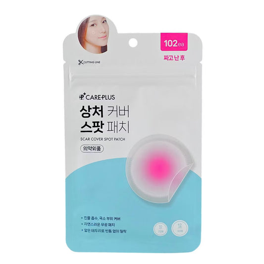 CAREPLUS Scar Cover Spot Patch 102 Count