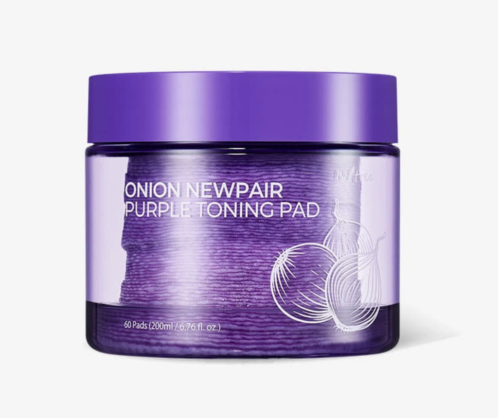 ISNTREE Onion Newpair Purple Toning Pad 60 pads