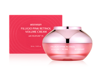 MEDITHERAPY Filligio Pink Retinol Volume Cream with Volufiline 5% 50ml/1.69 fl.oz