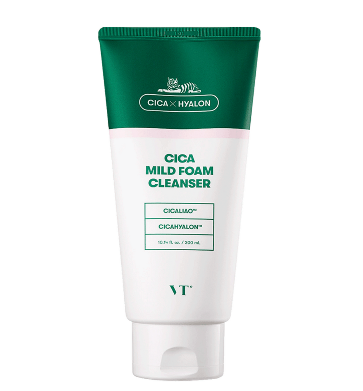VT COSMETICS Cica Mild Foam Cleanser 300ml 10 oz Value Size