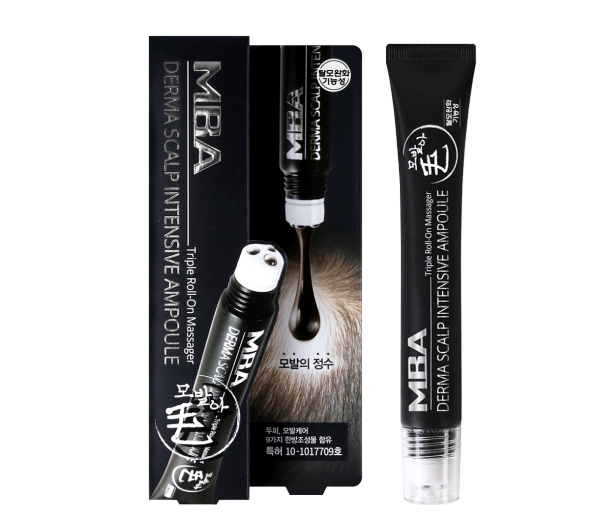 MBA MoBalA Triple Roll-on Massager Derma Scalp Intensive Ampoule 20ml