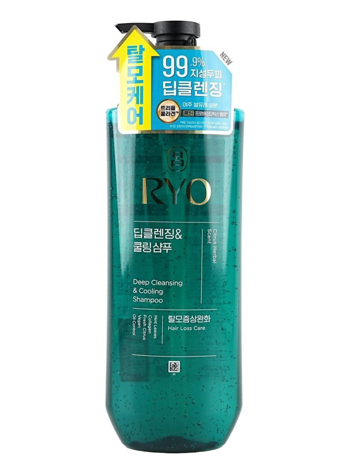 RYO Deep Cleansing & Cooling Shampoo 592ml 20 fl.oz.