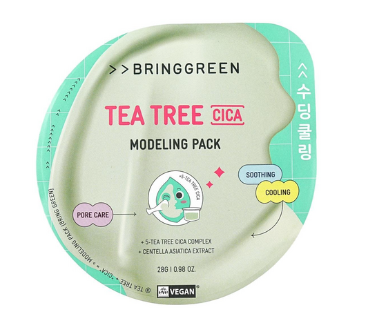 BRINGGREEN Tea Tree Cica Modeling Pack 28g 0.98 oz