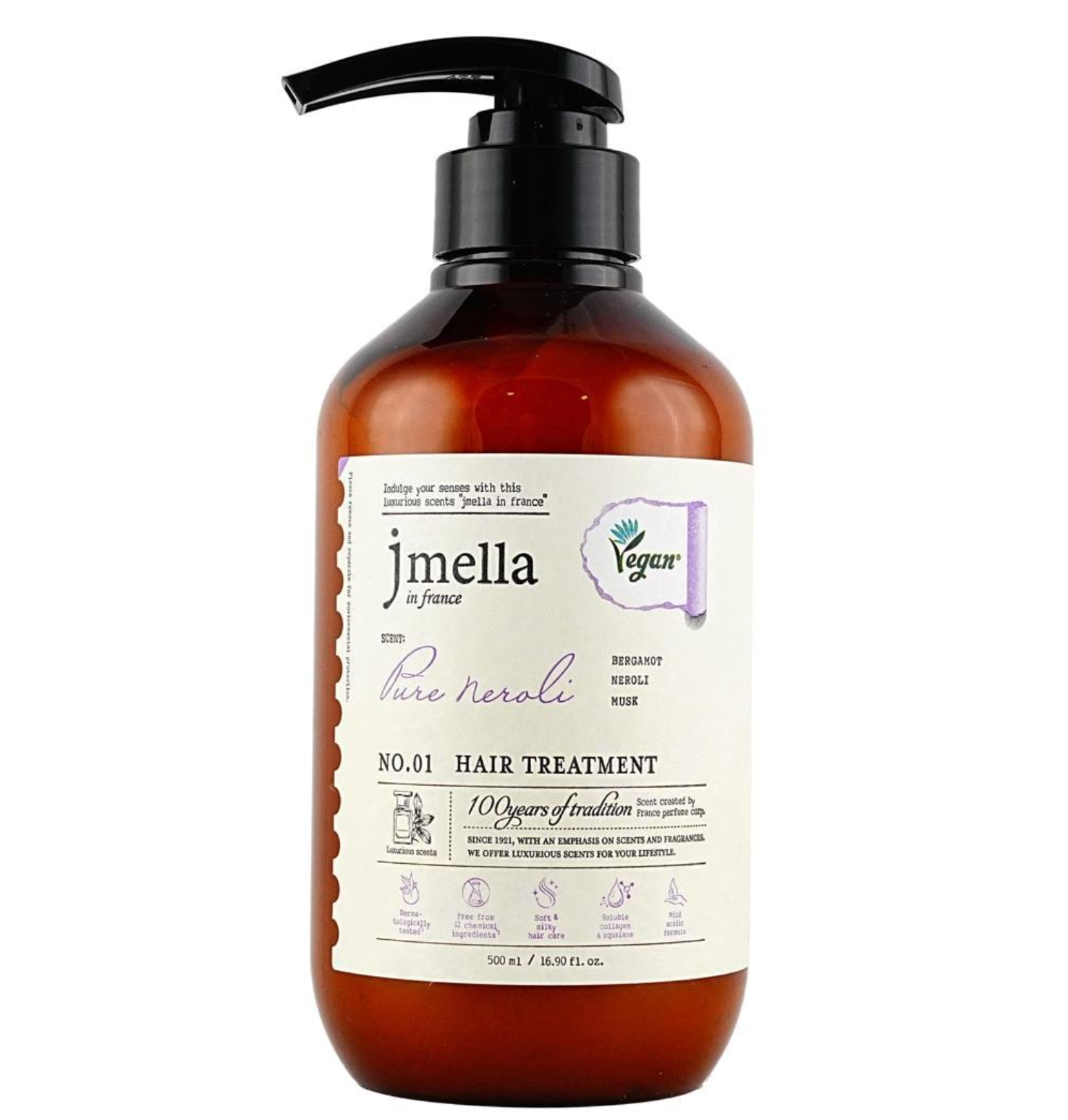 JMELLA In France Perfume Hair Treatment Pure Neroli Scent 500ml 16.9 fl.oz.