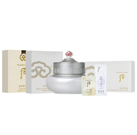 THE HISTORY OF WHOO Gongjinhyang Seol Radiant White Ultimate Corrector Special Set