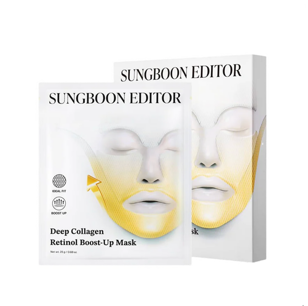 SUNGBOON EDITOR Deep Collagen Retinol Boost Up Mask 4 Sheets