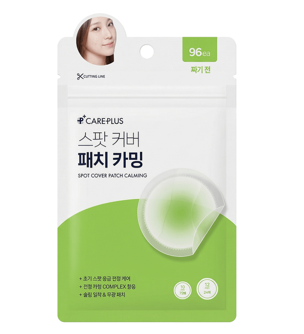 CAREPLUS Spot Cover Patch Calming with Tea Tree and Cica 96 Counts