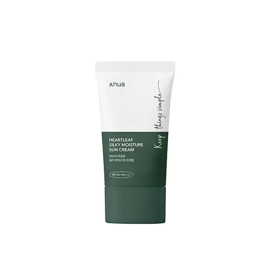 ANUA Heartleaf Silky Moisture Sun Cream SPF50+/PA++++