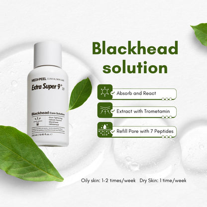 MEDIPEEL Extra Super 9 Plus 2.0 250ml Blackhead Solution