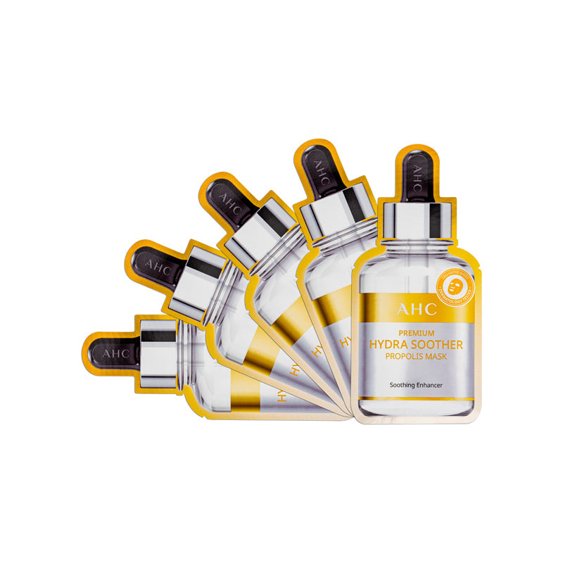 AHC Premium Hydra Soother Propolis Mask 5 sheets
