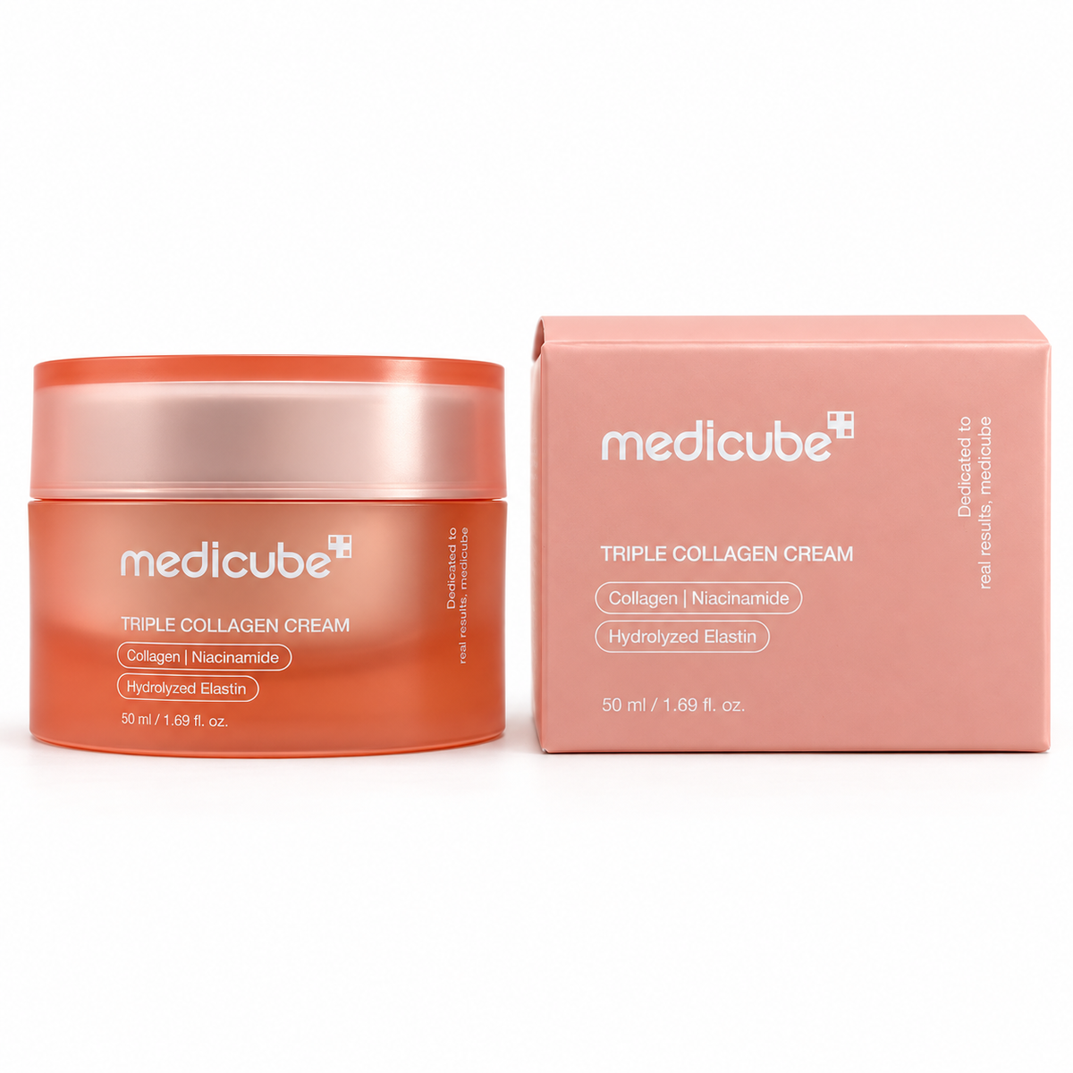 Medicube Triple Collagen Cream 50 mL jar with retail box