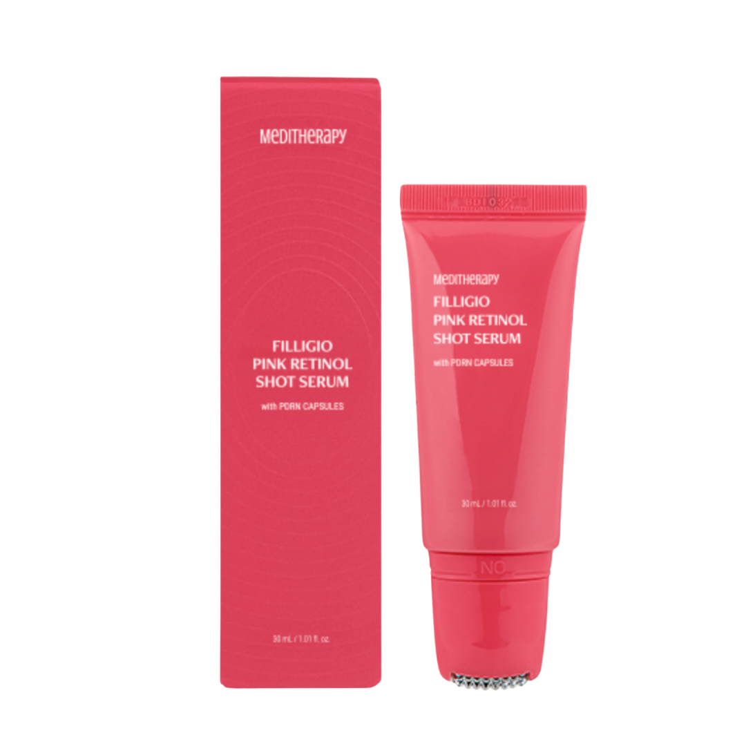 MEDITHERAPY Filligio Pink Retinol Shot Roller Serum 30ml/1.01 fl.oz