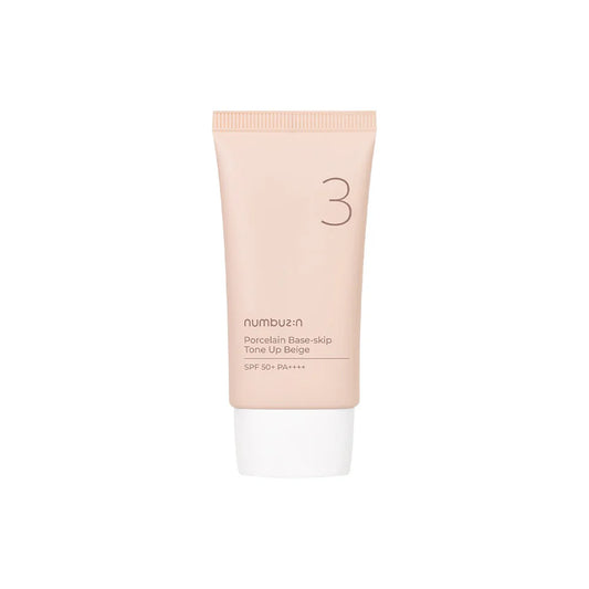NUMBUZIN No.3 Tinted Sunscreen Porcelain Base-skip Tone Up Beige SPF50+ PA++++ - 50ml