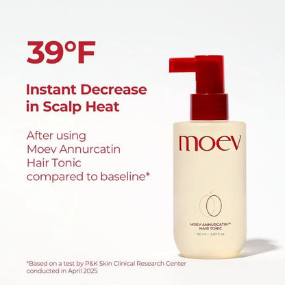 MOEV Annurcatin Hair Tonic Cooling Spray 150ml 5.07 oz