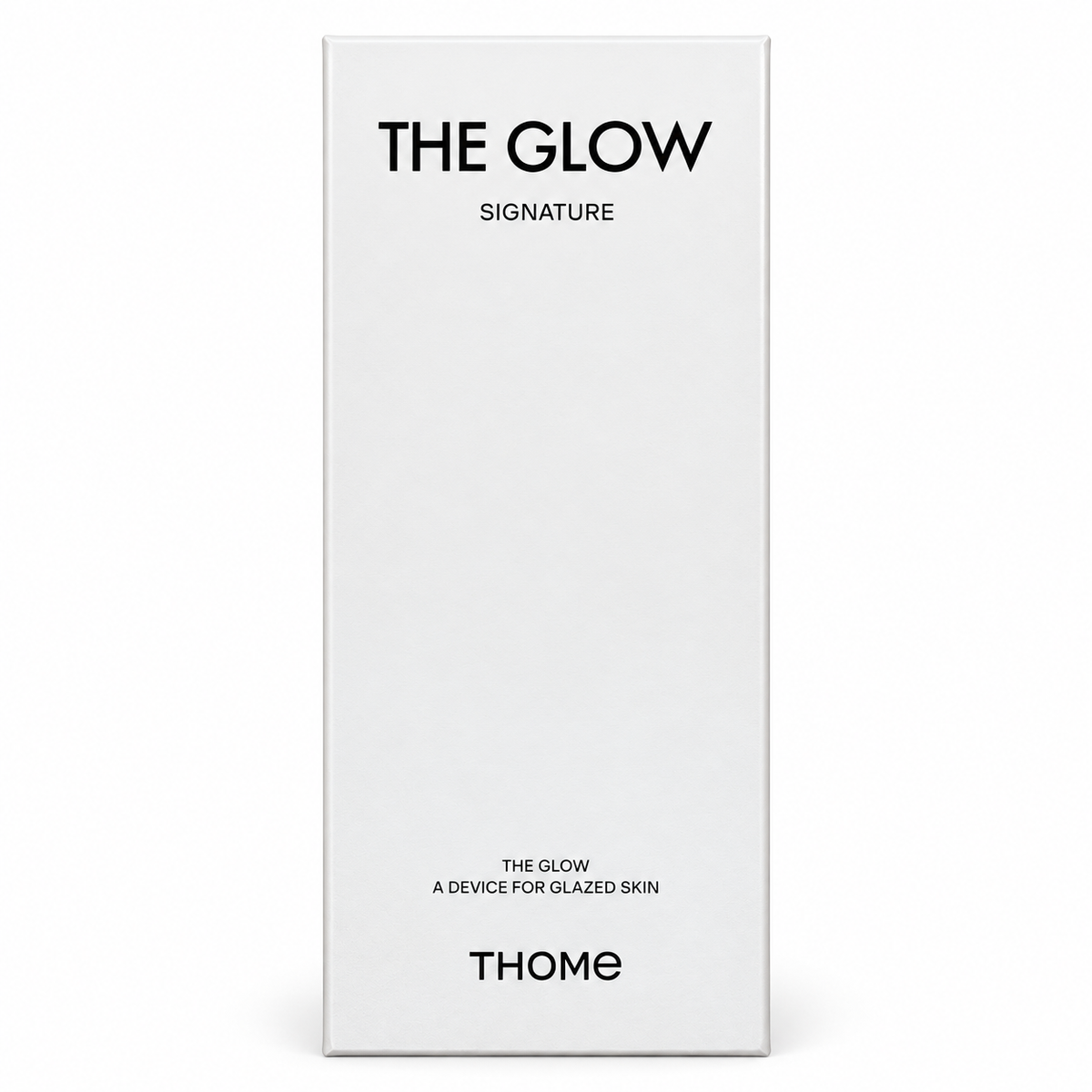 THOME The Glow Signature retail box front