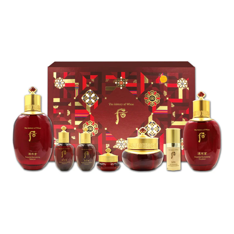 THE HISTORY OF WHOO Jinyulhyang Jin Essential Revitalizing Set Christmas Gift